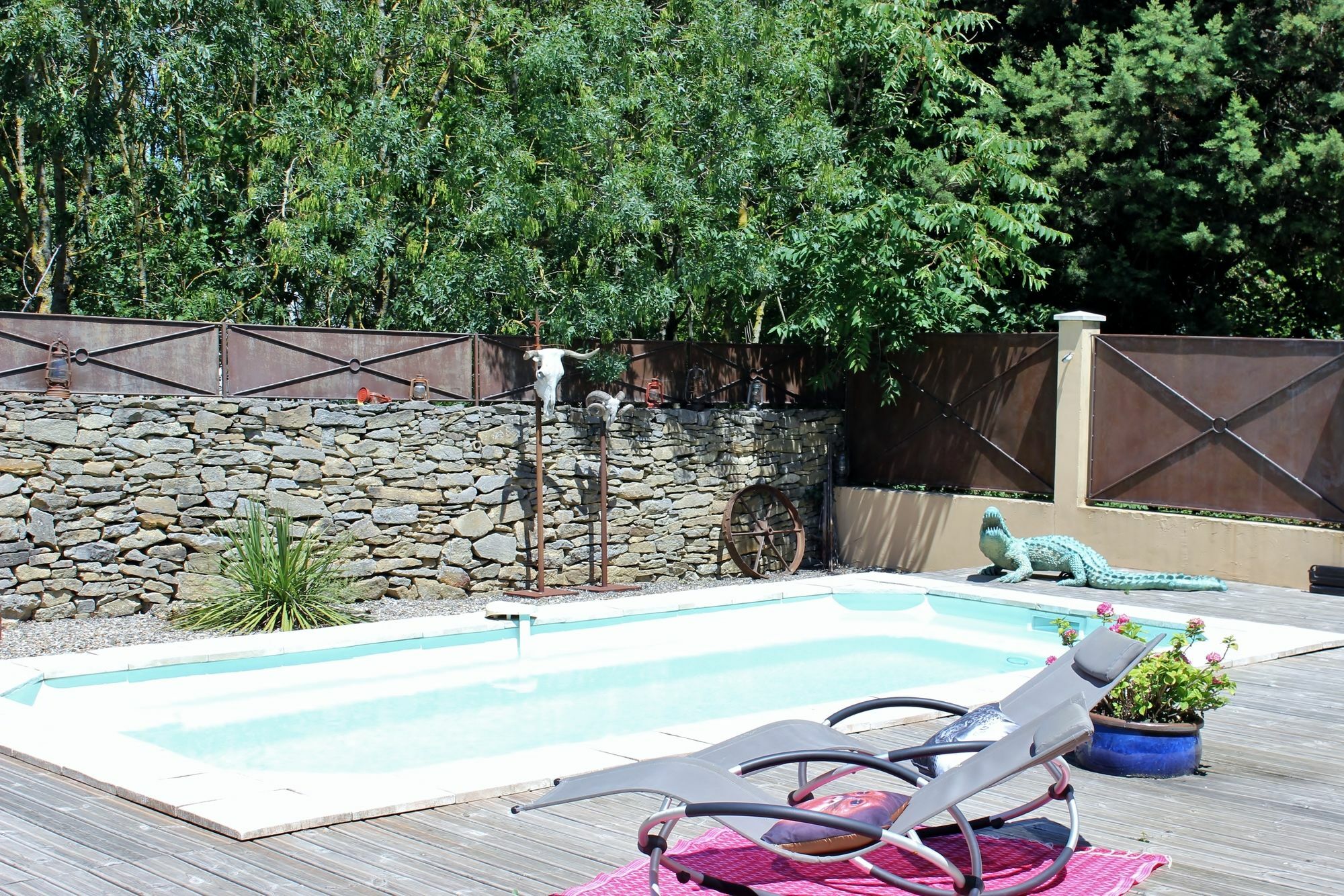 Domaine De Marseillens Bed and Breakfast Palaja Eksteriør billede